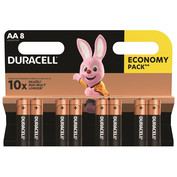 Duracell BSC 8 db AA elem - DL