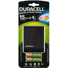 Duracell CEF27 töltő +2db AA 2db AAA