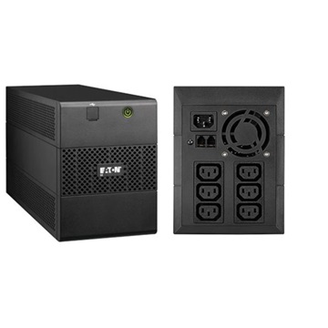 EATON UPS 5E2000iUSB (6 IEC13) 2000VA (1200 W) LINE-INTERACTIVE szünetmentes tápegység, torony 230 V - USB interfész fel