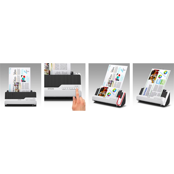 EPSON Docuscanner - WorkForce DS-C330 (A4, 600 DPI, 30 lap/perc, USB/duplex)