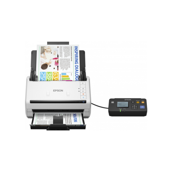 EPSON Docuscanner - WorkForce DS-530N (A4, 600 DPI, 35 lap/perc, USB/LAN, ADF, duplex)