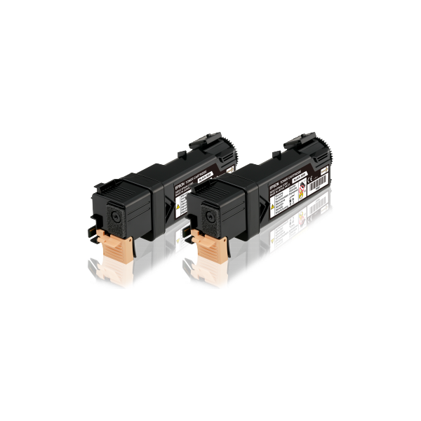 EPSON Double Toner Cartridge Pack Black 3kx2