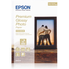EPSON Fotópapír Premium Glossy Photo Paper - 13x18cm - 30 Lap