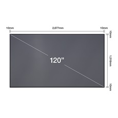 EPSON LASER TV 120" SCREEN - ELPSC36