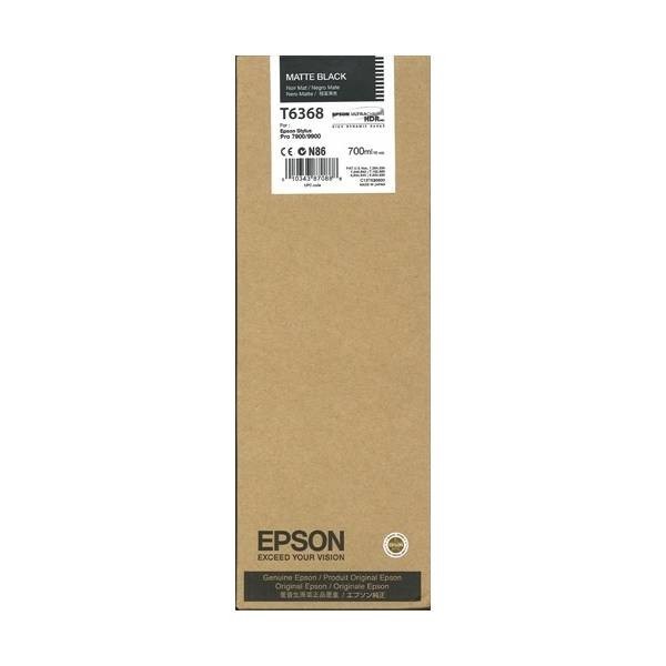 EPSON Tintapatron Matte Black T636800 UltraChrome HDR 700 ml