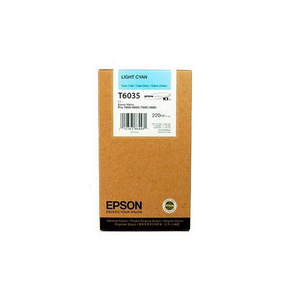 EPSON Tintapatron Light Cyan T603500 220 ml