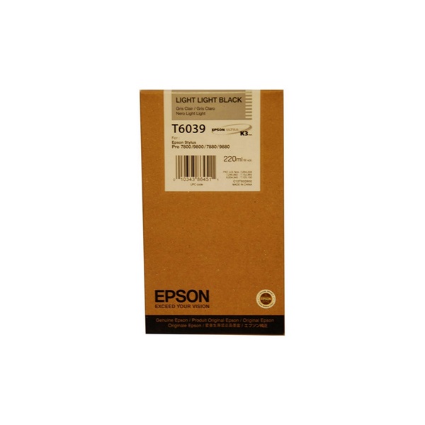 EPSON Tintapatron Light Light Black T603900 220 ml