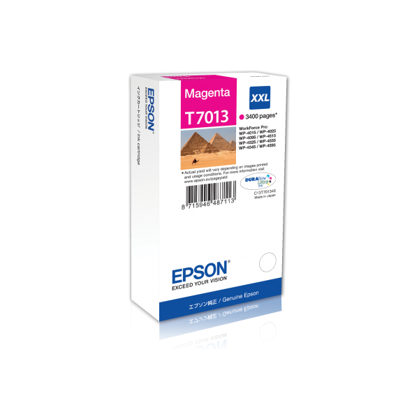 EPSON Tintapatron Ink Cartridge XXL Magenta 3.4k