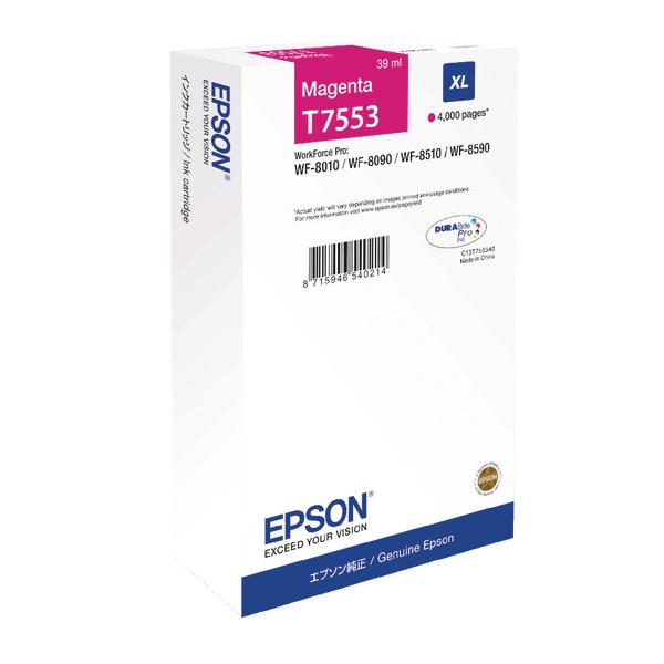 EPSON Tintapatron Ink Cartridge XL Magenta