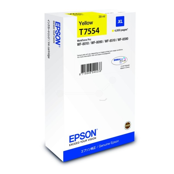 EPSON Tintapatron Ink Cartridge XL Yellow
