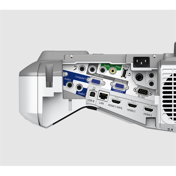 EPSON Projektor - EB-695Wi (3LCD, 1280x800 (WXGA), 16:10, 3500 AL, 14 000:1, 3xHDMI/2xVGA/USB/RS-232/RJ-45/2xRGB/MHL)