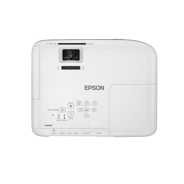 EPSON Projektor - EB-W51 (3LCD, 1280x800, 16:10 (WXGA), 4000 AL, 16 000:1, HDMI/VGA/USB)