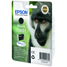 EPSON Tintapatron Singlepack Black T0891 DURABrite Ultra Ink