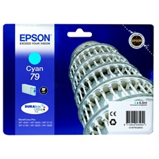 EPSON Tintapatron Singlepack Cyan 79 DURABrite Ultra Ink