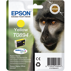 EPSON Tintapatron Singlepack Yellow T0894 DURABrite Ultra Ink