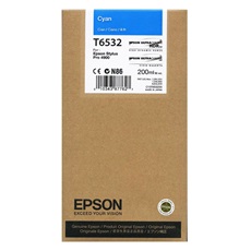 EPSON Tintapatron T6532 Cyan Ink Cartridge (200ml)