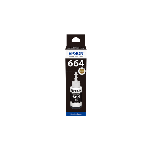 EPSON Tintapatron T6641 Black ink bottle 70ml