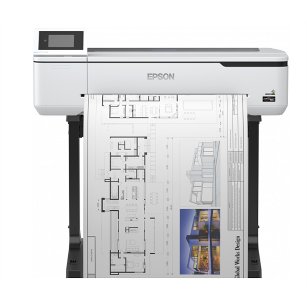 EPSON Tintasugaras Plotter - SureColor SC-T3100 (A1, színes, 2400x1200 DPI, USB/LAN/Wifi/Wifi direct)