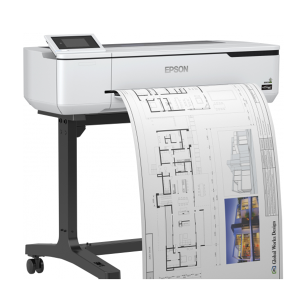 EPSON Tintasugaras Plotter - SureColor SC-T3100 (A1, színes, 2400x1200 DPI, USB/LAN/Wifi/Wifi direct)