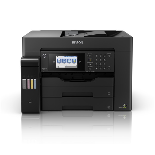 EPSON Tintasugaras nyomtató - EcoTank L15160 (A3+, MFP, színes, 4800x2400 DPI, 32 lap/perc, USB/LAN/Wifi)