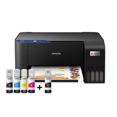 EPSON Tintasugaras nyomtató - EcoTank L3211 (A4, MFP, színes, 5760x1440 DPI, 33 lap/perc, USB)