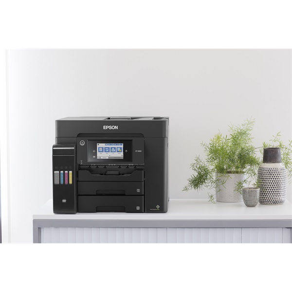 EPSON Tintasugaras nyomtató - EcoTank L6550 (A4, MFP, színes, 4800x2400 DPI, 32 lap/perc, USB/LAN/Wifi)