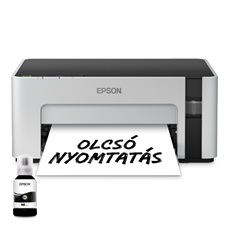 EPSON Tintasugaras nyomtató - EcoTank M1100 (A4, 1440x720 DPI, 32 lap/perc, USB)