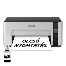 EPSON Tintasugaras nyomtató - EcoTank M1120 (A4, 1440x720 DPI, 32 lap/perc, USB/WIFI)