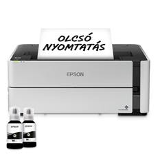 EPSON Tintasugaras nyomtató - EcoTank M1170 (A4, 1200x2400 DPI, 39 lap/perc, USB/LAN/Wifi)