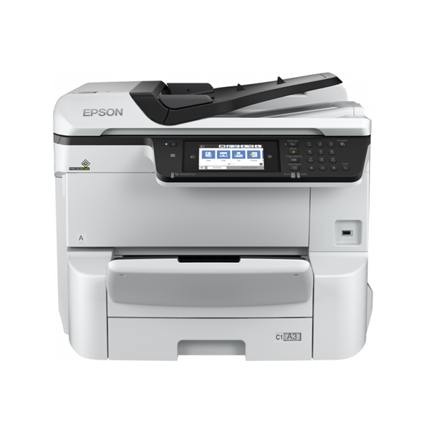 EPSON Tintasugaras nyomtató - WorkForce Pro WF-C8610DWF (A3, MFP, 4800x1200 DPI, 24 lap/perc, duplex, ADF, USB/LAN/Wifi)