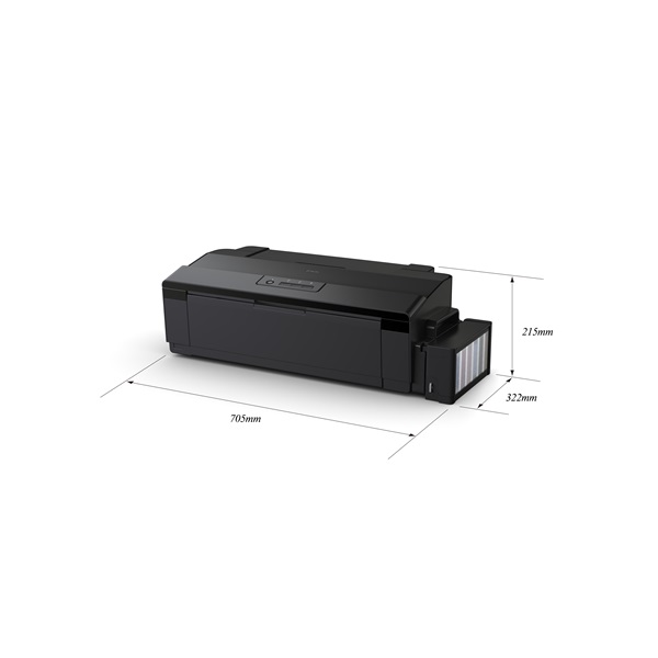 EPSON Tintasugaras fotónyomtató - EcoTank L1800 (A3+, színes, 5760x1440 DPI, 15 lap/perc, USB, ultranagy tintakapacitás) height=