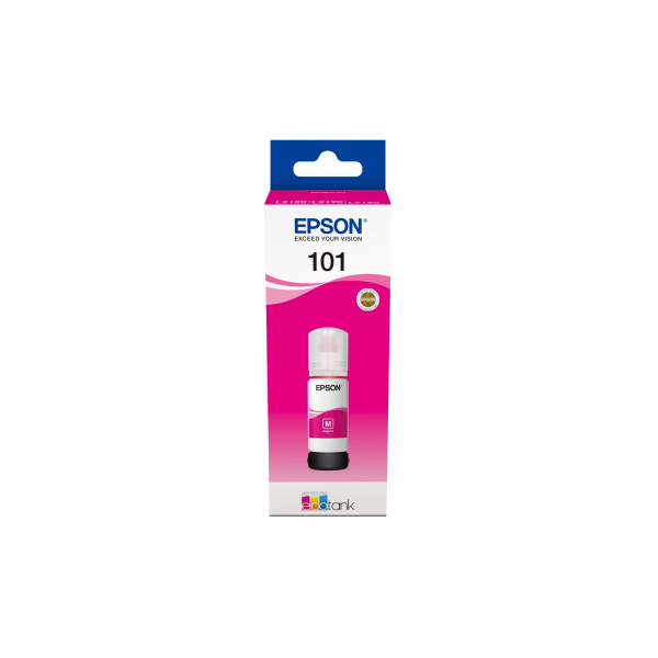 EPSON Tintapatron 101 EcoTank Magenta ink bottle