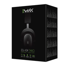 ESHARK TAIKO 7.1 gamer/esport fejhallgató, USB