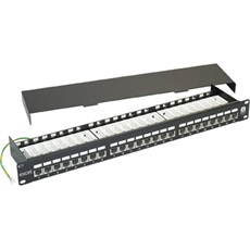 EXCEL Patch Panel Cat.5e FTP 24 portos 1U