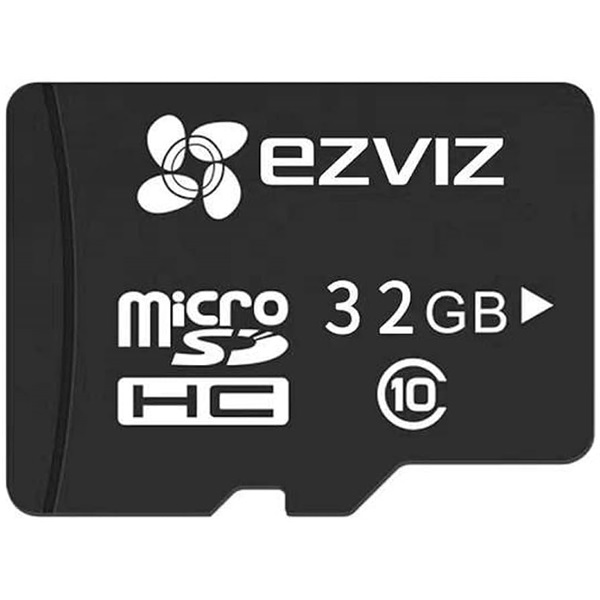 EZVIZ 32G Mikro SD kártya az EZVIZ biztonsági kamerákhoz, C10 class,Max read speed 90MB/s; Max write speed 20MB/s