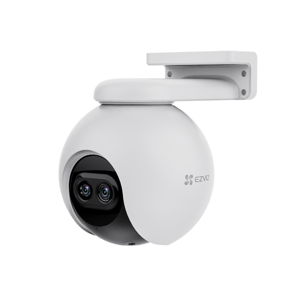 EZVIZ C8PF kültéri 360° forgatható/dönthető dual WiFi kamera, 8xzoom, MI, IP65, PIP, kétirányú beszéd, microSD (256GB)