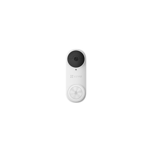 EZVIZ DB2, 5 MP, videós ajtócsengő készlet 176° kamerával, WiFi, 5200mAh akku, IR, több csengőhang, microSD (256GB)