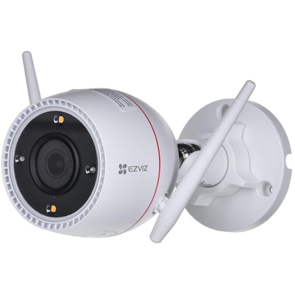 EZVIZ H3C 2K kültéri kamera, színes éjszakai, kétirányú beszéd, AI alakérzékelés, IP67, sziréna, villogó, 512GB