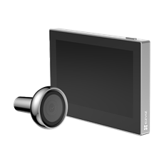 EZVIZ HP2 vezeték nélüli kukucskáló beltéri képernyővel, élő képpel, 4,3 színes képernyő, 1080p, 146° látószög, 2200 mAh