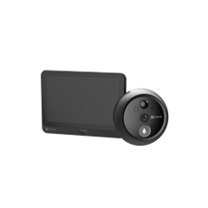 EZVIZ HP4 kültéri vezeték nélküli ajtócsengő,  4,3" színes képátmérő, kétirányú video hívás, csengő, 4600 mAh, 512G