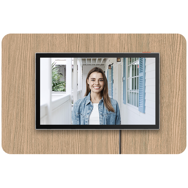 EZVIZ HP5 színes video kaputelefon, 7 hüvelykes átmérő, távoli nyitás, 2 vezeték, beépített csengő, kétirányú beszéd