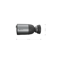 EZVIZ BC1C kültéri WiFi-s kamera, 1080p, 7800mAh akku, éjjellátás (színes), IP66, mozgásérzékelés, kétirányú beszéd