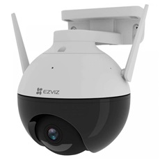 EZVIZ C8C kültéri kamera, színes éjszakai látás, forgatható/dönthető 360°-os, WiFi, 1080p, microSD (256GB), IP65, H.265