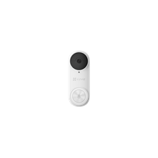 EZVIZ DB2, videós ajtócsengő készlet, 2K, 3MP, 176° kamerával,  WiFi, 5200mAh akku, PIR, IR, H.265, riasztó funkció
