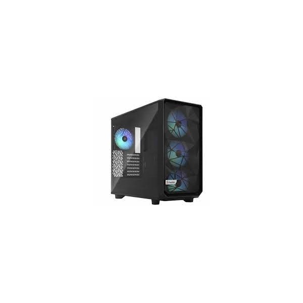 FRACTAL DESIGN Ház Midi ATX Meshify 2 Lite RGB TG Light Tint, Fekete Üvegfalú