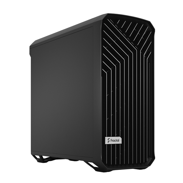 FRACTAL DESIGN Ház Midi ATX Torrent Tápegység nélkül, Fekete