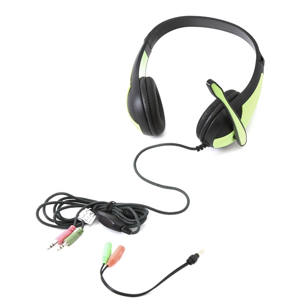 FREESTYLE fejhallgató, Sztereó, headset,  FH4008G, zöld