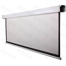 FUNSCREEN 106" (16:9) motoros fali vetítővászon (Méret: 183x244cm, Látható méret: 133x236 cm)