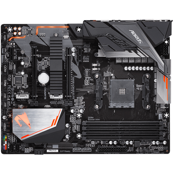 GIGABYTE Alaplap AM4 B450 AORUS ELITE AMD B450, ATX