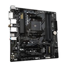 GIGABYTE Alaplap AM4 B550M DS3H AC AMD B550, mATX